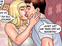 Imagine your dick here in the middle of my tits - A Horny Hot Cousin, Anal in the kitchen by welcomix (tufos)
