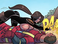 He had a massive hard-on - Spy Games 5 by jab comix