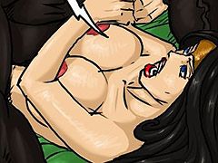 Kate looked up at her black master and punched at his chest - Farm girl by Illustrated interracial