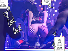 That fat ass got me hooked, she's fuckin' goddness - Modern Household, The Obsidian Lounge by Tab109