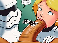 Star Porn The cock Awakens - Let me get in on the action by jkr comix 2016