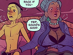No wonder my shelly won't stop jumping on the poor boy - My MOM the reality TV star by jab comix