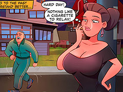 Nothing like a cigarette to relax - The Naughty Home - Honey, I knocked up your sister (Part 03) by welcomix (tufos)