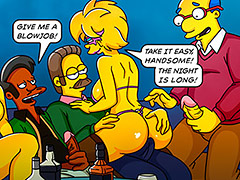 Nothing like fucking a whore from time to time - The Simptoons - A Very Crazy Night by welcomix (tufos)