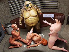 I need to make it before this creature fucks her unconscious - First contact 10 Sex Slave by Golden Master