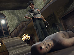 She's got a BIG surprise for you to see - Resident Fever by Forged3DX