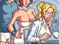 Your son's cum is so potent, it makes your clit extra sensitive, too - Artificial probing issue 3 by jab comix