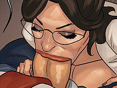 Let's see how long your big cock can last against my tits - The mayor 6