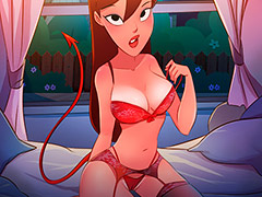 The next night, the girl decides to try on the sexy outfit - The Naughty Home animation - Little angel or little devil? by welcomix (tufos)