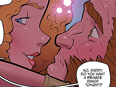 Every girl in here calls older men dadday - My Stripper Daughter by jab comix