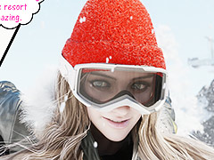 A hot babe like you should have someone active to take care of them - Rose goes skiing by Dark Lord