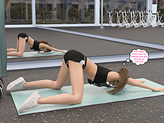 Hopefully those guys will leave me alone soon - Natasha's workout part 1 by Dark Lord
