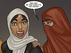 Your delusional self actually thinks you could conquer that 10 inch monster - Art class 3