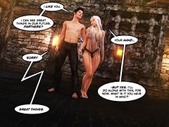 Lick it, lap at it like a dog you are - Legasy ep.35 Developments by crazy xxx 3D