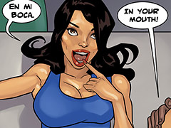 Fuck me like the little spanish whore I am - Detention 3