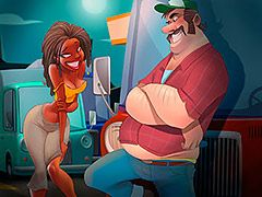 I saw that she was a little drunk - Animated tales: I bought whiskey for a female beggar by Welcomix (Tufos)