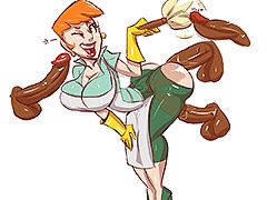 This is the best chocolate I've ever had honey - Interracial cartoon by Dsan