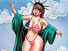 Pietra strips down to a bikini to take photos - Nerd Stallion, Freedom bitching by welcomix (tufos)