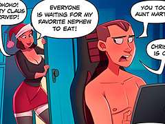 Aunty will show you a thing to make you believe - This is a Madhouse, Merry belated Christmas by welcomix (tufos)