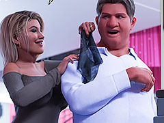 As a little reward you can have my panties to sniff while you jerk off later - Black marked 3 by Tab109