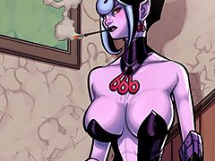 The creepies #2 - My lips are sealed you gorgeous babe you by jab comix