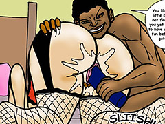 I'm gonna fill this big juicy ass with my hot cum - My son's black friend 4 The sleepover by Duke's Hardcore Honeys